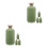 8Stk Reise Flaschen Set Grün Pe+pp Für Shampoo Lotion 2