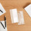 4Stk PVC Buchcover Notizbuchhülle Wasserdicht Elastisch 3