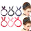 6St Rekbare Haarbinders Met Strik Voor Armband 7
