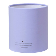 Compacts Paper Flower Bucket Lovely Miniature Bouquet-Purple