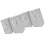 Set Of 4 Oversized Convenient Laundry Containers 75L Water-gray 1