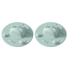 Couvercle de tasse en Silicone, anti-poussière,-Vert clair 2