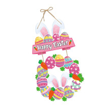 Spring Door Show 4 Themes Plant Motifs Welcome Sign For-B