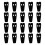 Clothes Hanger CLip For Delicate Materials AndSlip-Black 1