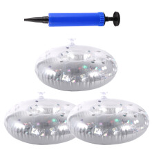 One Set Inflatable Paillette PVC Drink Cup Holder