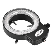 Mikroskopkamera mit 144 LED-Helligkeit einstellbarer Ringlicht (schwarz)
