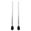 Drum Leg Replacement for Floor Tom with Roller  Durable Metal Build and Stable Support 4