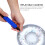One Set Inflatable Paillette PVC Drink Cup Holder 6