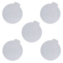 Pack of 5 Practical Plastic Cake Bases Nonslip Design-6 inches