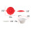 Practical 3In1 combiner Extras Cover Elongated channel-White 4