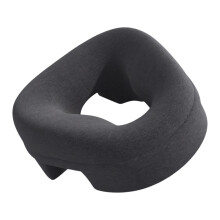 Ergonomisches Gesichtskissen mit weichem-Dunkelgrau