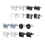 Boutons de manchette de chemise, accessoires, boutons de 1
