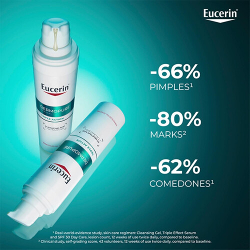 Eucerin Eucerin DermoPure Triple Action Fluid 40ml 2