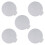 5PCS Thickened Plastic Cake Trays with Enhancing-4 inches 1