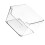 Durable Transparent Plastic Drawer Storage Divid Box, Small Square 4
