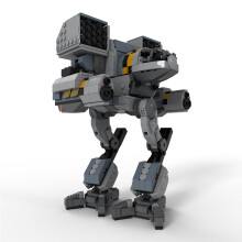 Timber Wolf OmniMech Building Block Set 1254 Pieces SciFi Robot Model Kit for Display and Collection