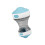 Distributeur de nourriture interactif pour chiens, Puzzle,-Bleu 1