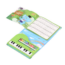 Piano Elettronico da 20 Tasti e Libro di Musica per Bambini, Portatile ed Educativo