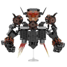 Toilet Leader Building Blocks Toy Figure Skibidi Character Adult Collectible Model Gift for Fans Age 15+