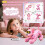 Robot Dog Toy for Girls 38, Smart Programmable Remote Control Puppy with Singing Dancing Functions, Pink 5