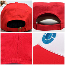 Anime Cartoon Embroidered Baseball Cap Adjustable Canvas Cotton 56-60cm