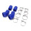 Silicone Intercooler Boot Kit with Clamps Replacement for Dodge 5.9L DIESEL Engine 1994-2002 4