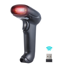 2.4G Wireless Handheld Barcode Bar Code Scanner Reader with Receiver USB2.0 Cable for Supermarket Library   Express Company Retail Store Warehouse