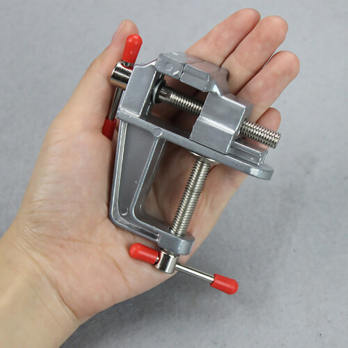 Aluminum Miniature Small Hobby Clamp On Table Multi-functional Mini Tool 1