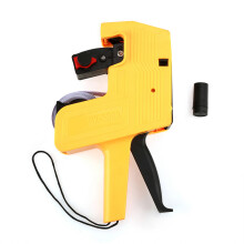 MX-5500 Labeler 8 Digits Price Label Gun Retail Tool Include Labels & Ink Refill(yellow)