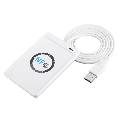 NFC RFID Reader Writer ACR122U ISO 14443A / B Free Software in White 2