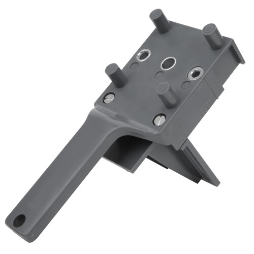 8Pcs/Set woodworking Punch Hole locator Drilling Doweling Guide Tools for CarpentryGray 2