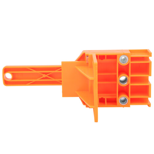 8Pcs/Set woodworking Punch Hole locator Drilling Doweling Guide Tools for CarpentryOrange 2
