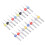 20Pcs Micro Drill Bit Set Alloy Circuit Board Mini Fixed Shank 0.1mm?1mm Accessories 4