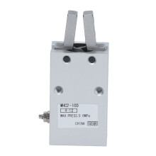 Air Gripper Pneumatic Cylinder Parallel Style Finger Small Manipulator for SMC Robot MHC2?10D