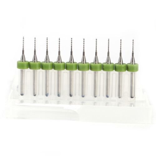 Mini Mirco Solid PCB Print Circuit Board CNC Drill Bits Tools (0.7mm)