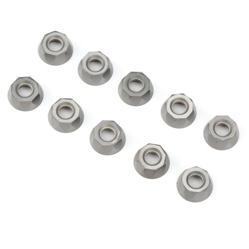 10Pcs CNC Lathe Turning Insert Indexable Solid Carbide Blade Cutting RPMT1204M0EJS LF6018 1