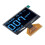 2.42in Display Screen Module Organic Light Emitting Diode Screen SSD1309 Welding Installation Display Module Blue 4