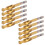 10Pcs Tap Bits Ti Coated M10 HSS Drill 6?Angle Shank Tapping Tool Screw Machine Accessory 2