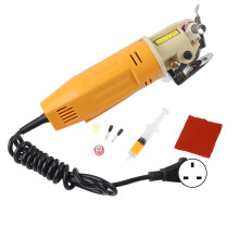 Blade Electric Cloth Cutter Fabric Round Knife Cutting Cutter Machine