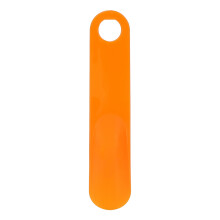 Shoe Horn Rubber Handle Portable Solid Shoe Spoon Tongue Travel Shoe Helper StickOrange