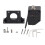 3D Printer Extruder Kit Soft Consumables Clone Double Gearwheel Reduction Accessories 1