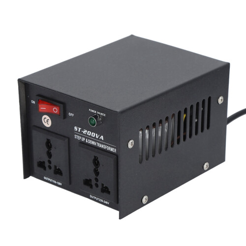 200W Power Voltage Converter Step Up Buck Transformer for Electrical Devices