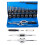 32Pcs/Set Threaded Tap and Die Set Rethread Tool Kit with Storage Bag 4