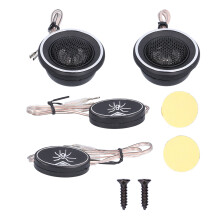 2pcs Dome Tweeter Speaker 150W High Efficiency Clear Sound Loudspeaker Universal for Car