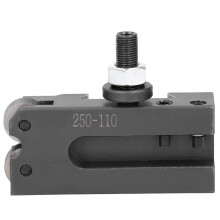 250?110 Quick Changing Tool Holder Post High Carbon Steel Precise CNC Cutter Fixture America Type