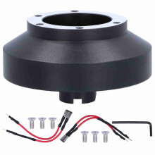 Steering Wheel Short Hub Adapter 6?Hole Metal Replacement for Honda Accord 2003?2012