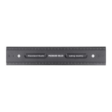 Multifunctional Straightedge Aluminum Alloy Scoring Ruler for Woodworking Scribing Measuring Drawing