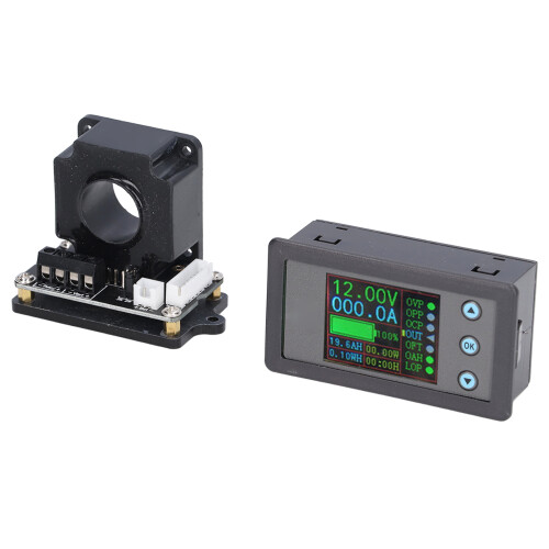 Volt Meter Current Tester Capacity Power Detector Digital Display Relay Control 9610S 1