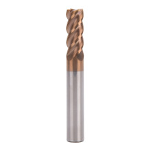 Tungsten Steel Milling Cutter 4 Flute Coating End Mill for Processing Metal HRC60??(D8*60*4T )
