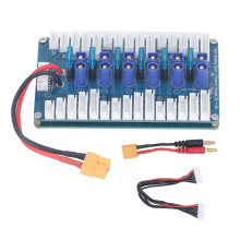 Parallel Charging Board 2 to 6S Lipo Battery Charger Plate Balance Charging Board with Fuse for B6 B6AC